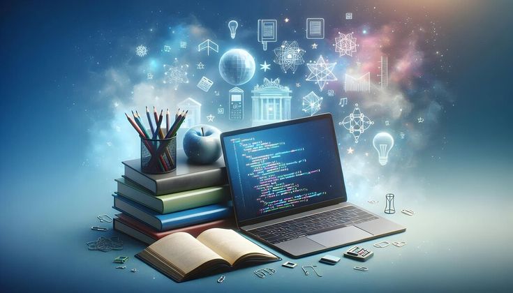online education classroom screen view